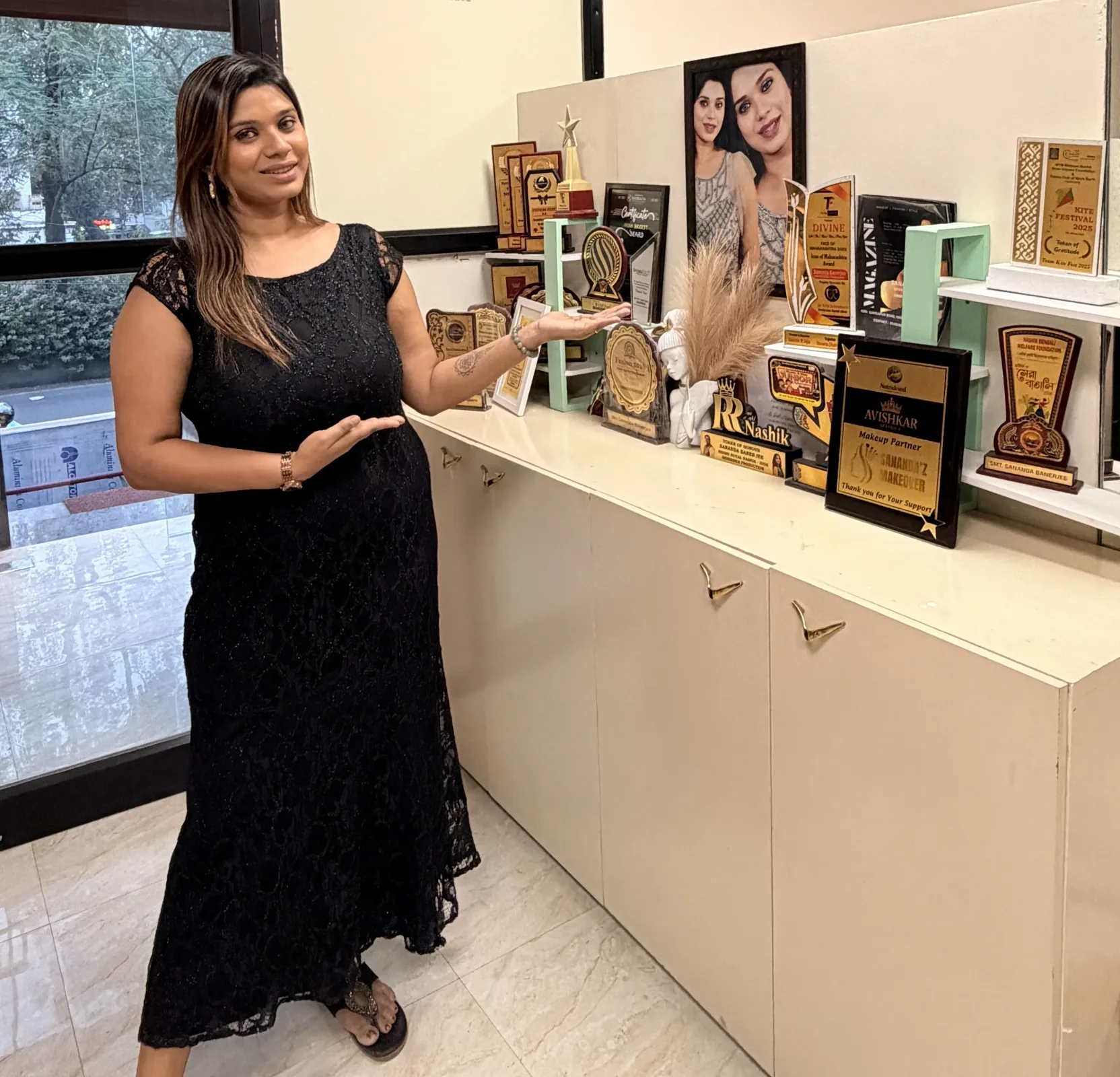 Academy studio environment showcasing professional makeup artistry setup